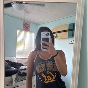 UC Berkeley Navy and Gold Tank Top